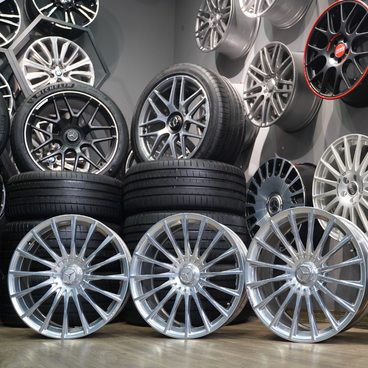 Logo chụp mâm, ốp lazang bánh xe ô tô Maybach ZGS-006 - Chất liệu hợp kim nhôm cao cấp