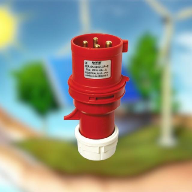PHÍCH CẮM VÀ Ổ CẮM CÔNG NGHIỆP 16A / 32A 3P+E IP44 CAO CẤP MPE