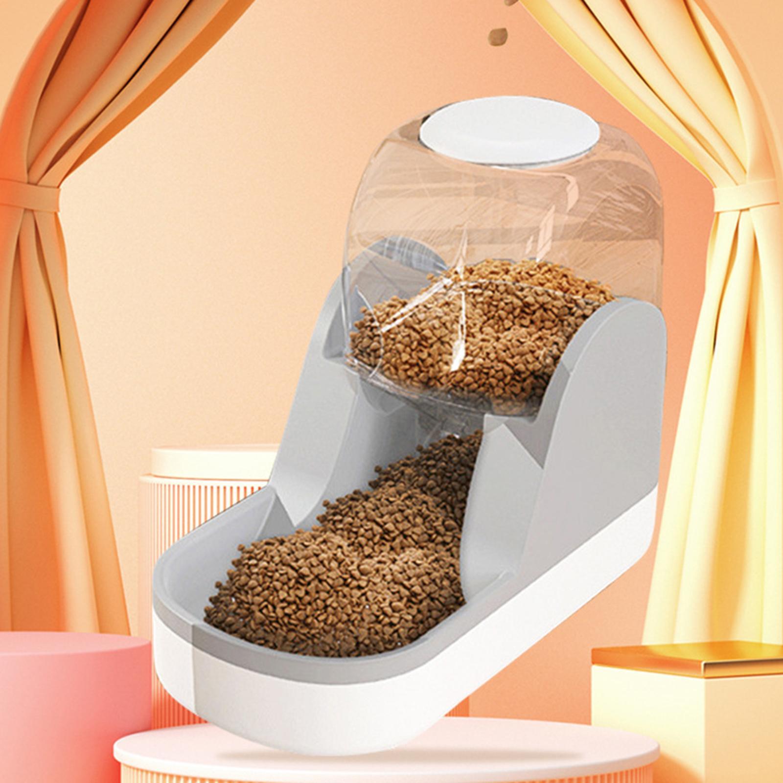 Automatic Gravity Feeder Cat Dog Bowl Feeding Station Automatic Cat Feeder