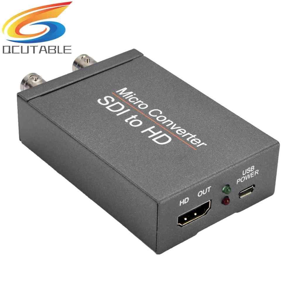 Cáp ChuyểN Micro 1080P HDMI Sang 3G HD SDI Cho Camera / HDTV / DVD