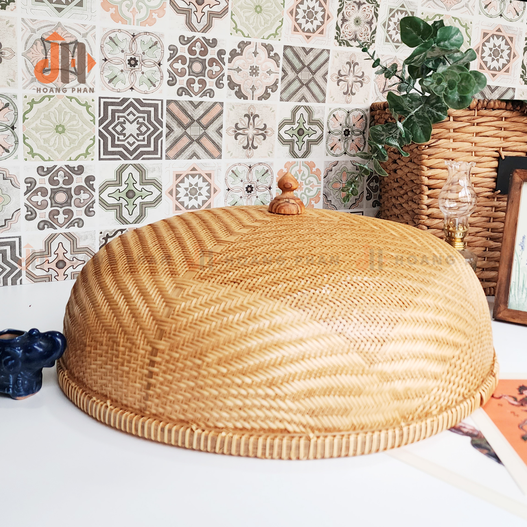 Lồng bàn tre nan đôi Bắc Bộ