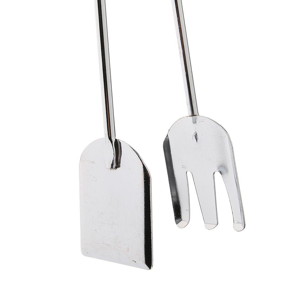 Barbecue Clip Stainless Steel BBQ Food Cooking Clamps Cookware Supplies 30 x 9.5 cm