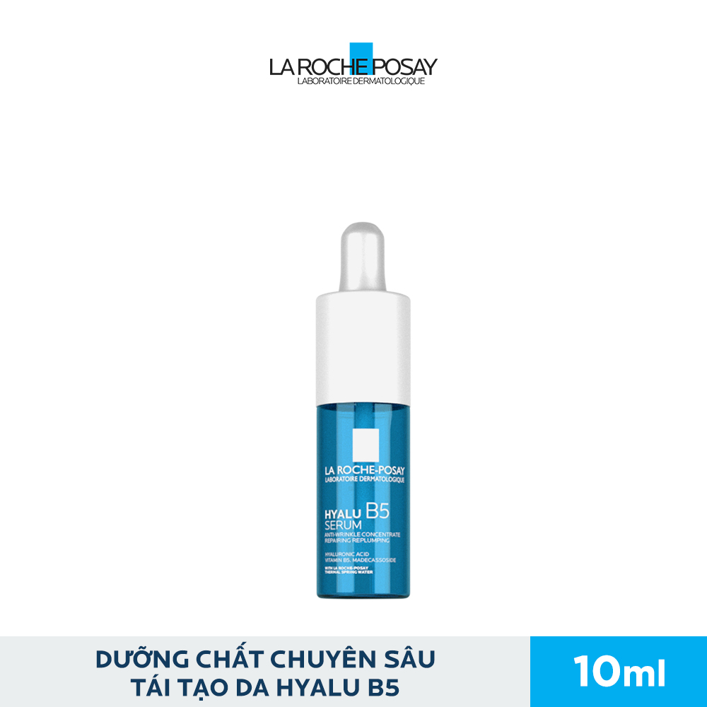 Bộ dưỡng chất chuyên sâu giúp hỗ trợ quá trình tái tạo da La Roche-Posay Hyalu B5 Serum