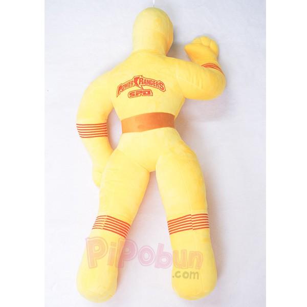 Gấu bông Siêu nhân vàng Power Rangers S.P.D Pipobun size 60cm