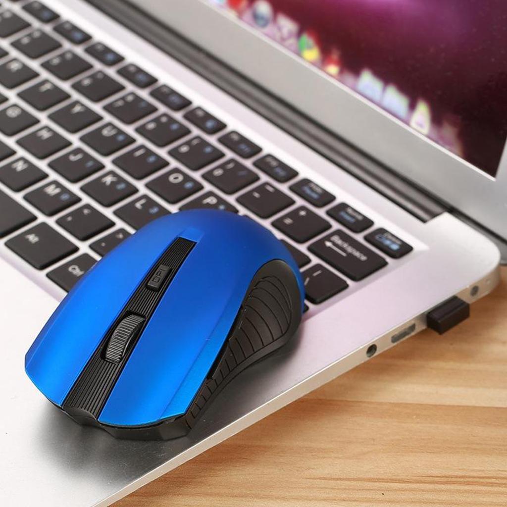 W7 2.4G Wireless USB Mice Gaming Mouse for Windows Mac Laptop Notebook for Laptop PC