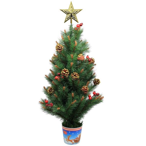 Cây Thông Mini Trang Trí Noel 75 cm - Chaang Chiia LP-HN75-DC