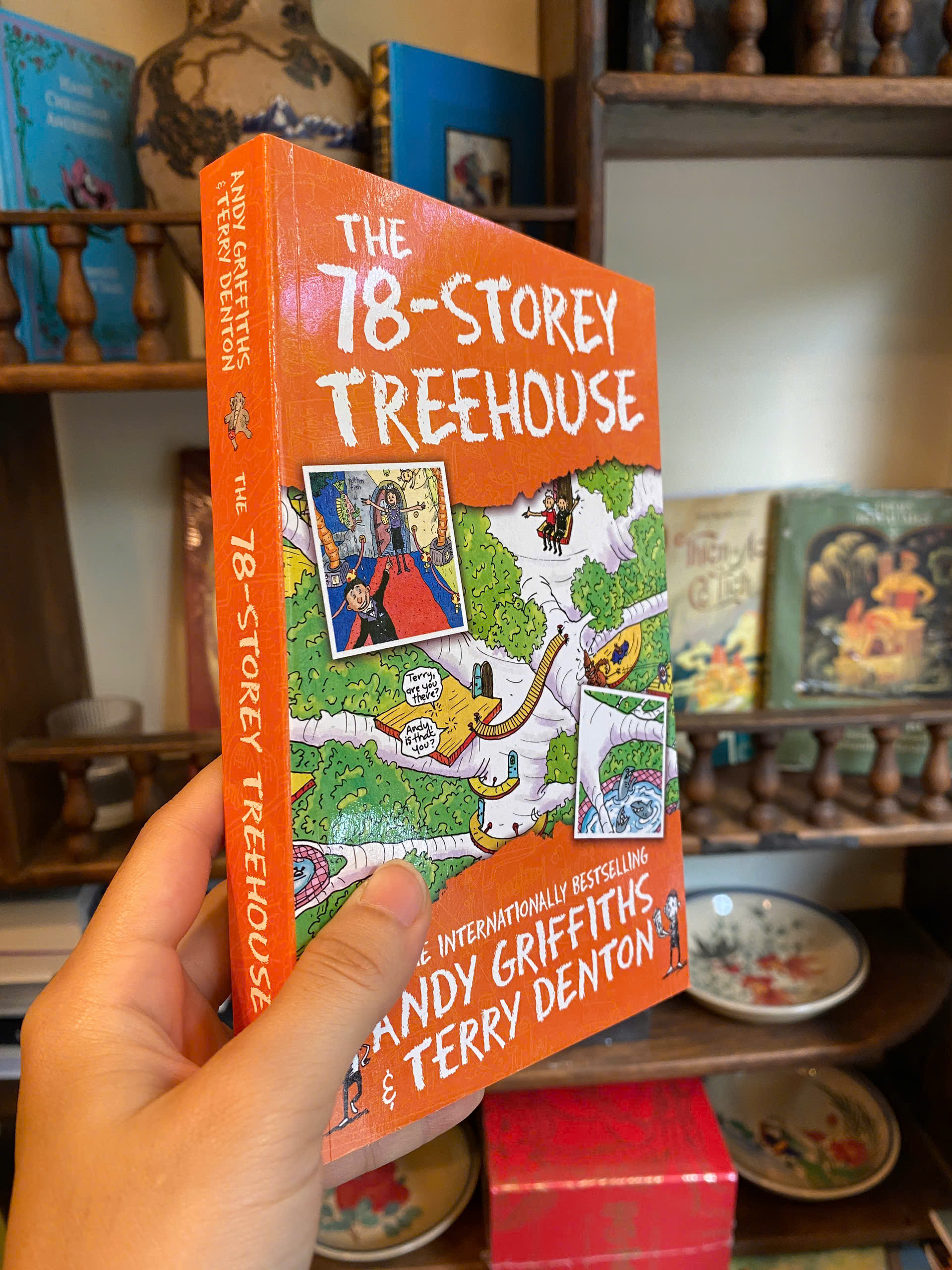 Sách - The 78-Storey Treehouse by Andy Griffiths | English Children Novel / Ngoại văn Nhập khẩu
