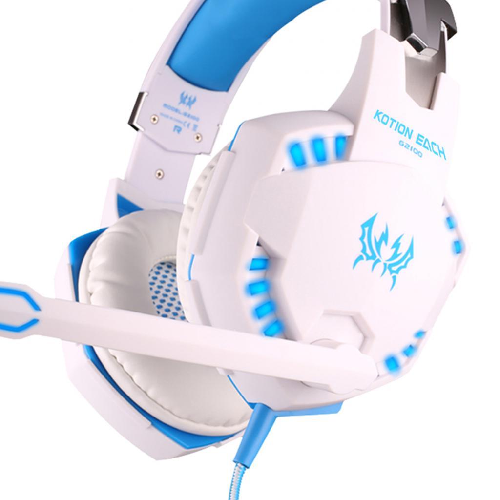 Gaming Stereo Headset Soft Earmuffs Headphone with