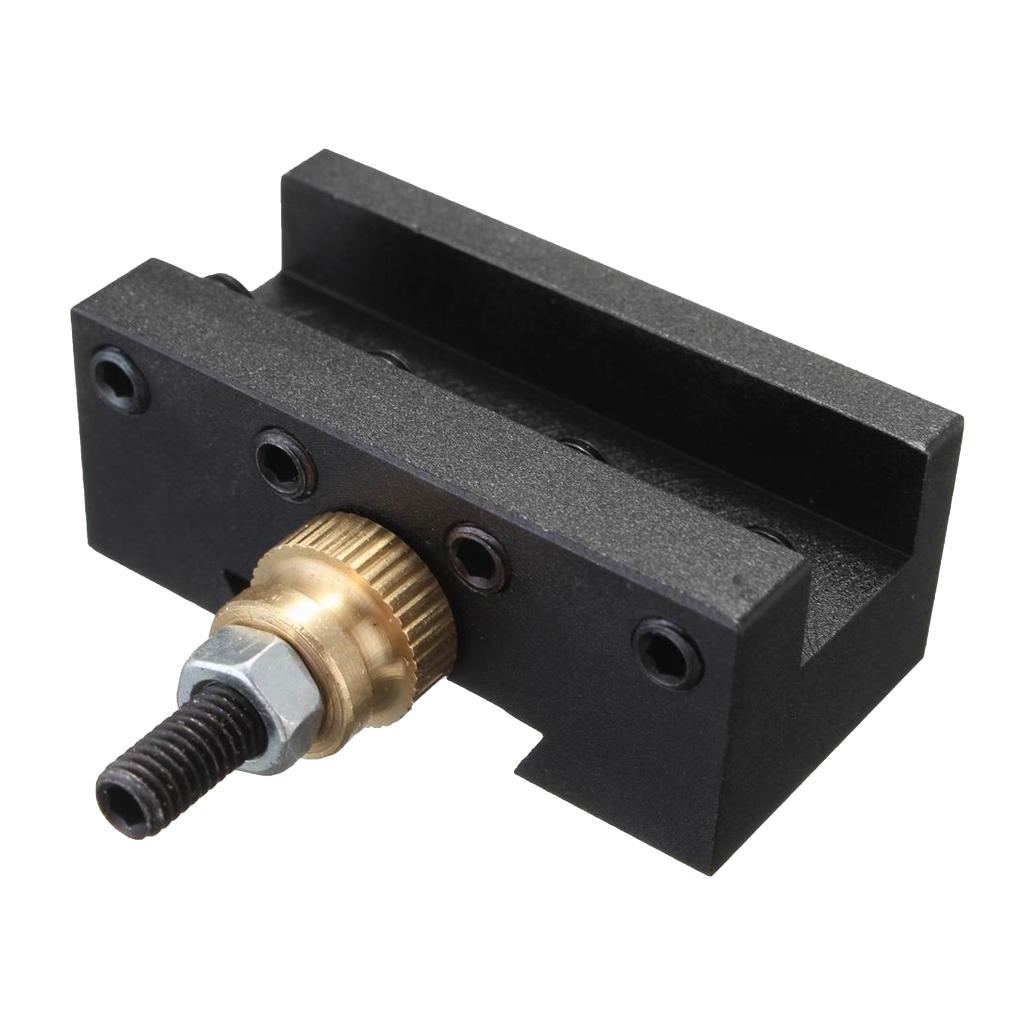 2 chiếc CNC 1/4 "-1/2" Mini Tiện Thay Đổi Nhanh Bài Đối Mặt Với Xay Dụng Cụ