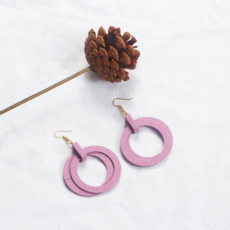 Cặp Bông Tai Nữ Thời Trang Retro