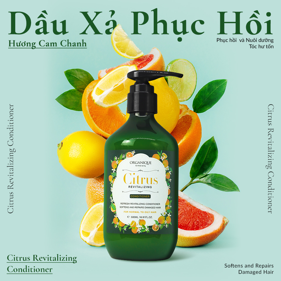 Dầu xả phục hồi cam chanh - Citrus Revitalizing Conditioner 500ml