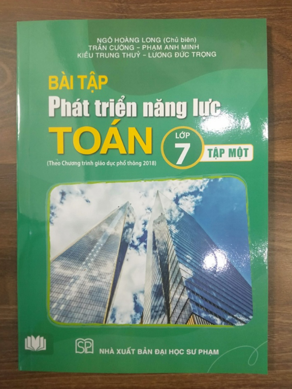 Sách - Bài tập phát triển năng lực Toán lớp 7 - tập 1