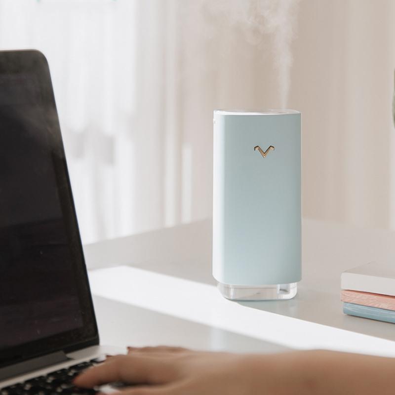 Hoa Khuếch Tán Máy Phun Sương Tạo Độ Ẩm Mini Và Khuếch Tán Hương Thơm Sạc Di Động Ẩm Nhà Làm Thơm Phòng Ẩm Khuếch Tán