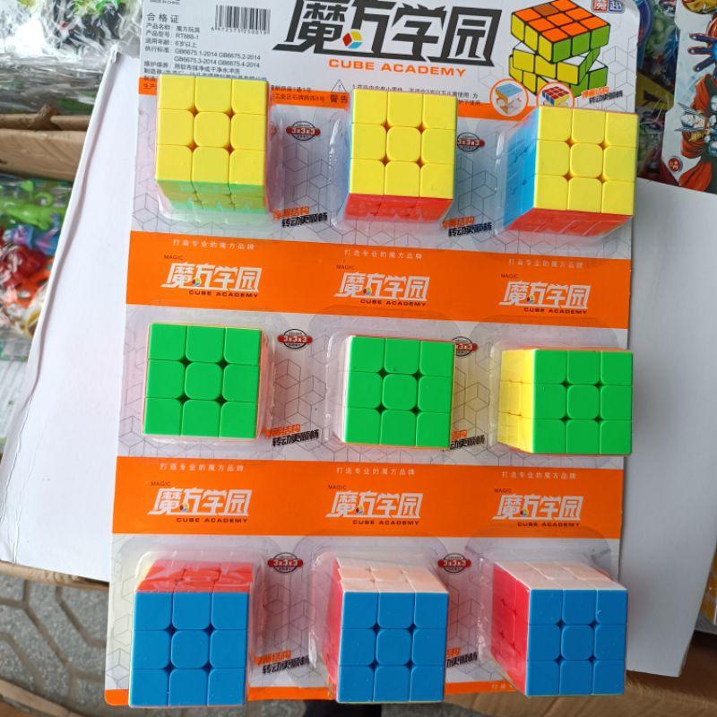 Vỉ Rubik 9 cái hàng siêu trơn mượt Loại 3x3