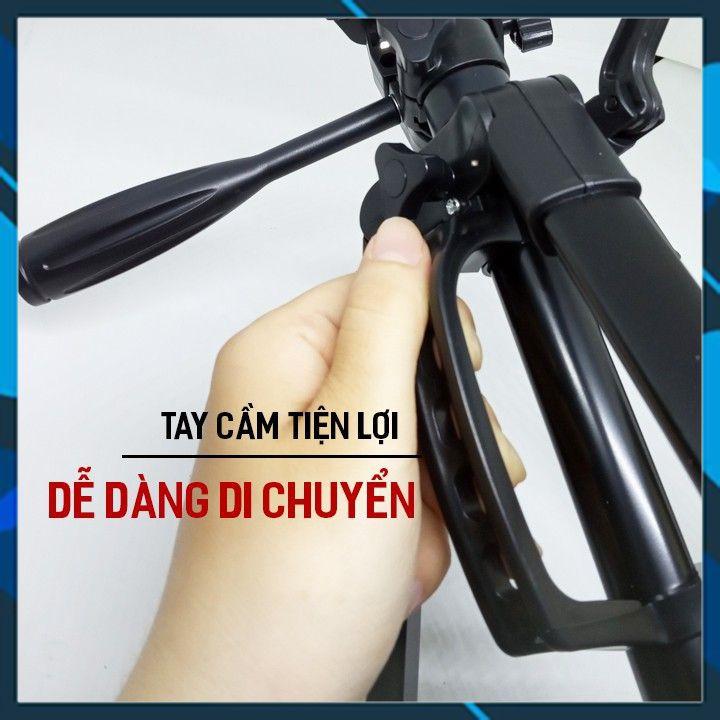 Tripod điện thoại 3366 CAO CẤP Giá đỡ máy ảnh/ĐT cao 150cm tháo lắp dễ dàng tiện dụng để mang đi chơi