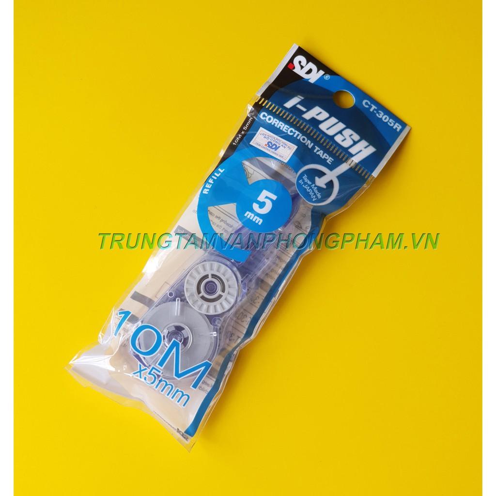 Băng xóa SDI Correction Tape l-Push Pulo CT ECT 304 305 306