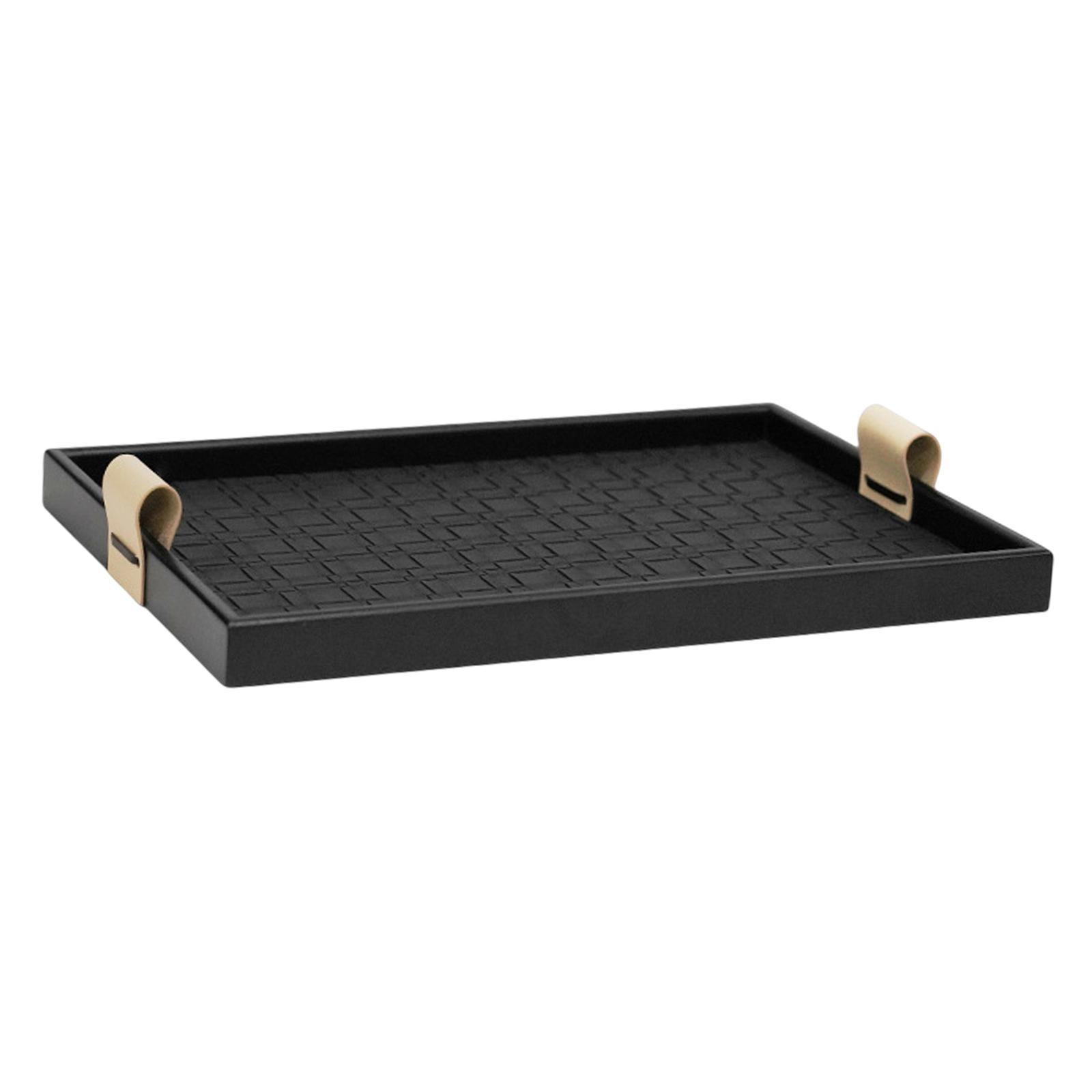 Bathroom Vanity Tray Ornate Jewelry Storage Tray Desk Organizer Serving Tray