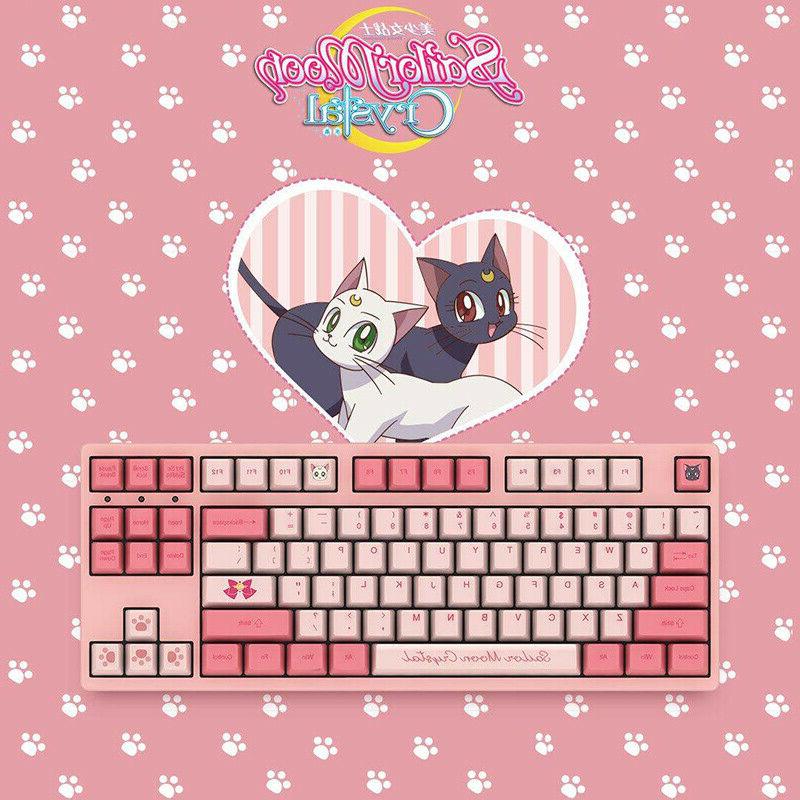 Bàn phím cơ AKKO 3087 Sailor Moon Crystal _New, hàng chính hãng