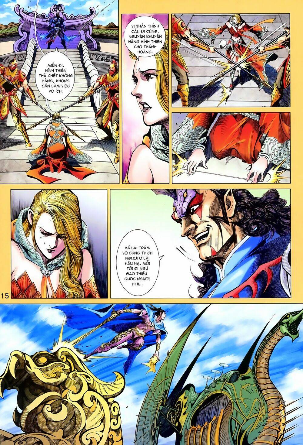 thần binh vấn thiên chapter 19 14