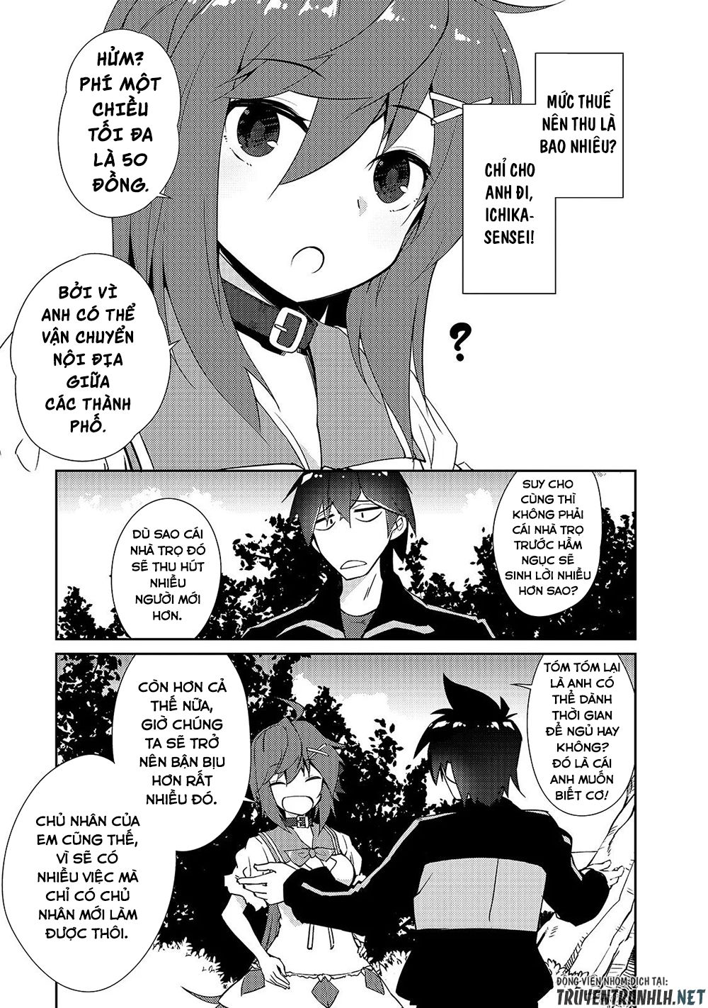 chủ nhân của mê cung rất lười chapter 22 23