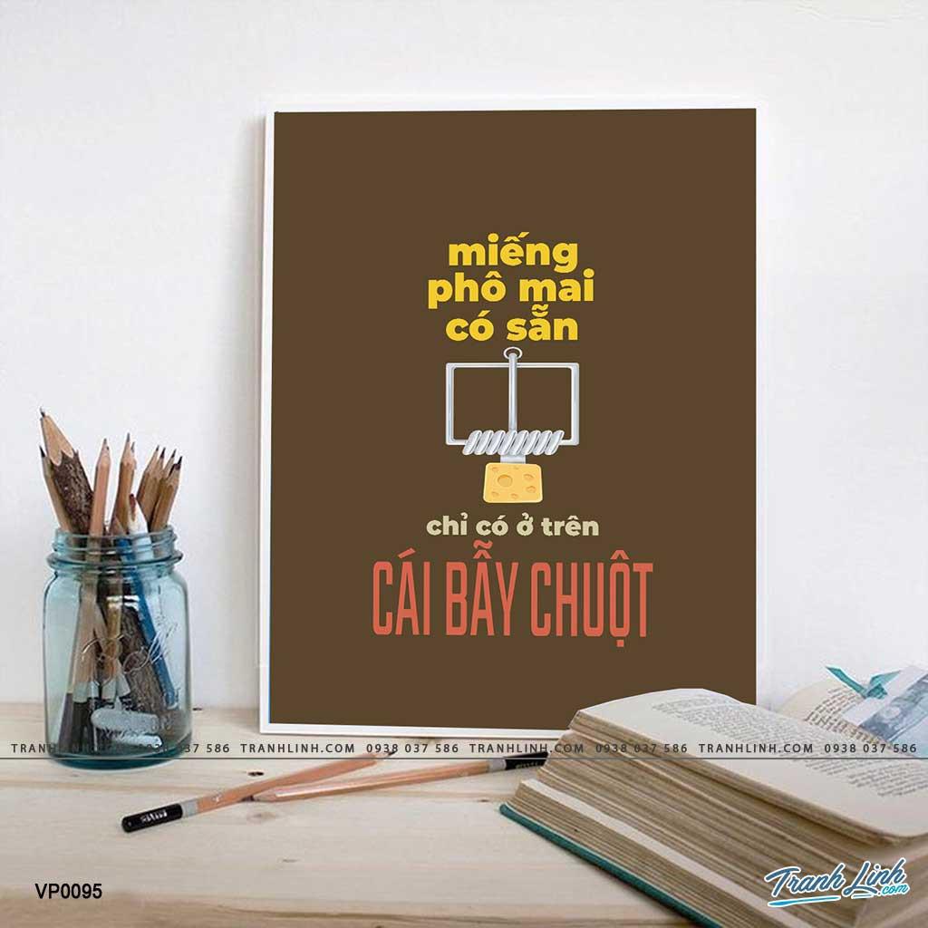 Tranh canvas treo văn phòng tạo động lực