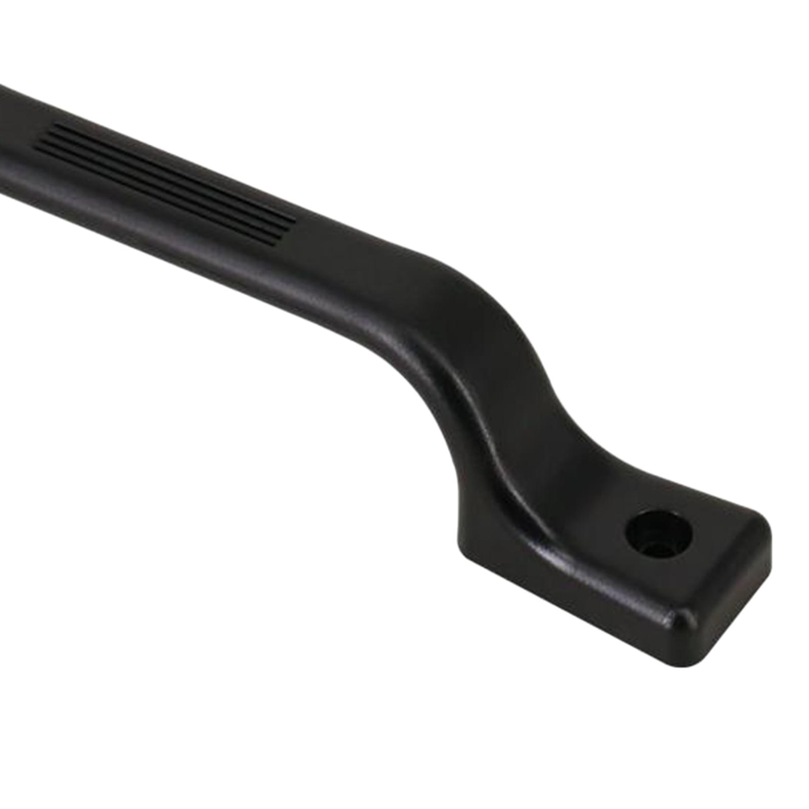 Plastic Grab Handle-Entry Door Assist Bar for RV Camper Cargo Trailer White
