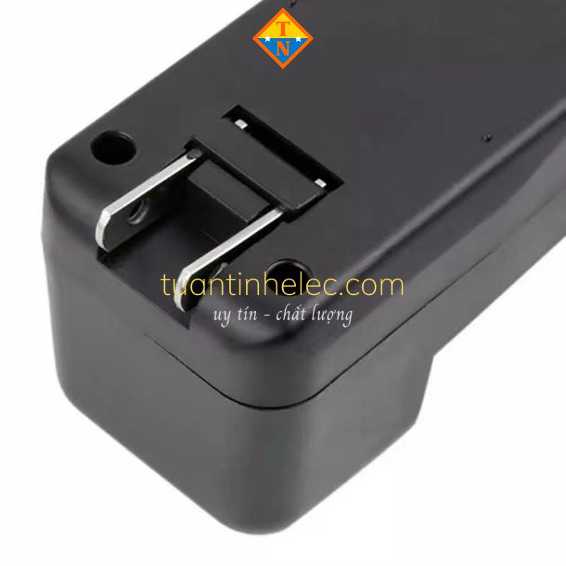Bộ sạc pin cho nhiều loại pin 18650 / 4500 /16340 lithium 3.7V thông minh 2 ngăn