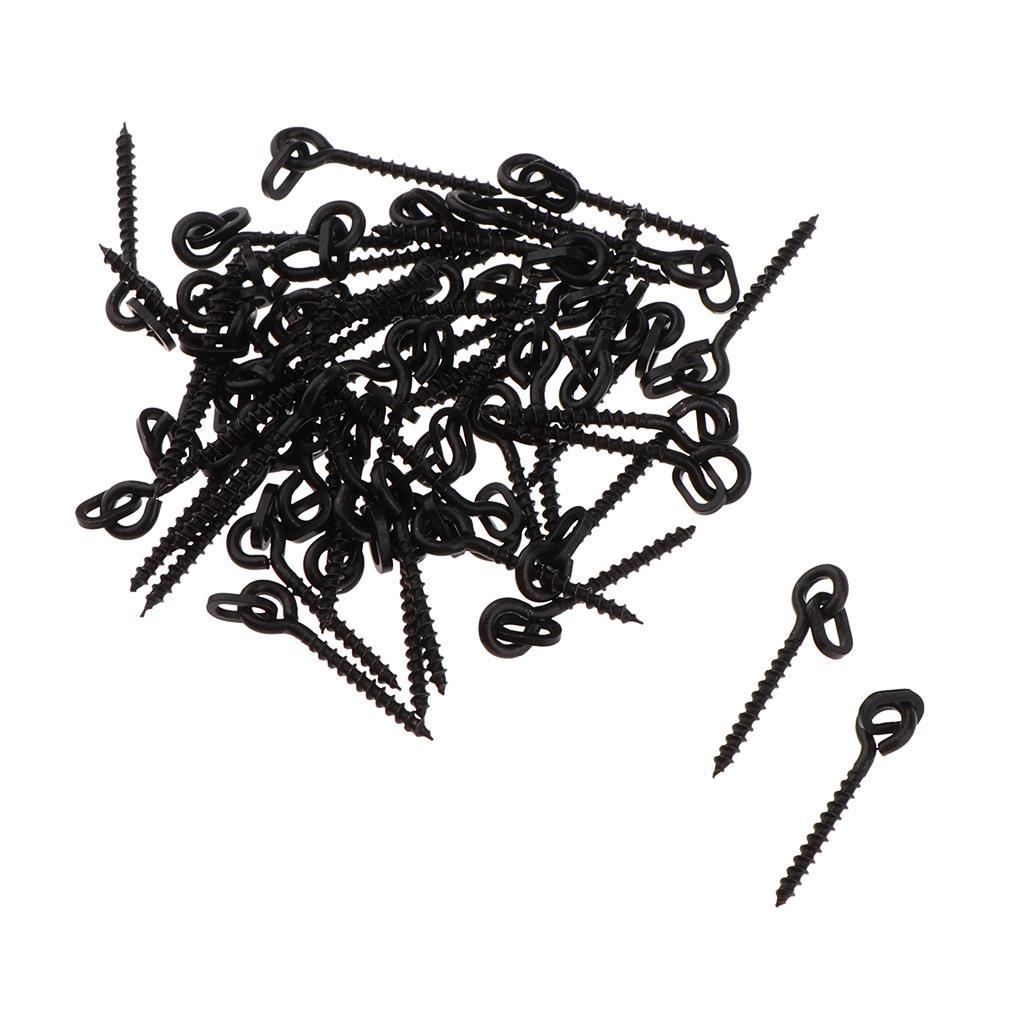 50x Fishing Terminal Rig Carp Boilie Screw