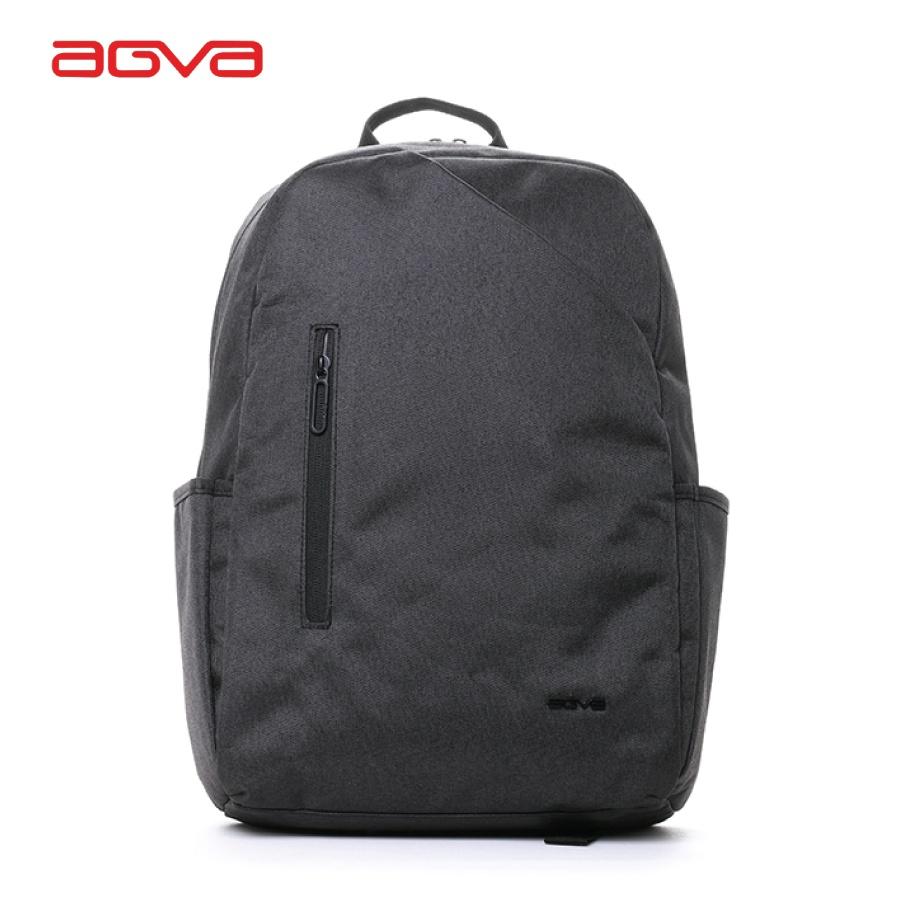 Balo Laptop AGVA Urban Denim 15.6 inch - Kích thước Ngang 28 x Rộng 13 x Cao 45 cm - màu đen - Mã LTB335 - Bảo hành chính hãng 2 năm