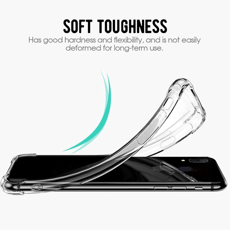 Ốp điện thoại chống sốc cho Samsung Galaxy Note 3 Note 4 Note 8 9 A7 A9 2018 S9 S8 S10 Plus J7 Prime