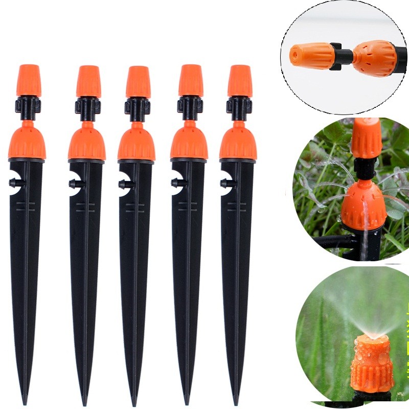 Combo 10 đầu nhỏ giọt 8 tia kết hợp phun sương