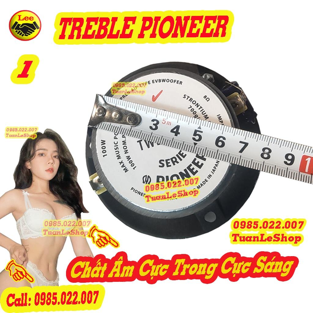 HAI CỦ LOA TREBLE PIO NEEER MÀNG NANO KÈM TỤ 3.3MF Kem Chân