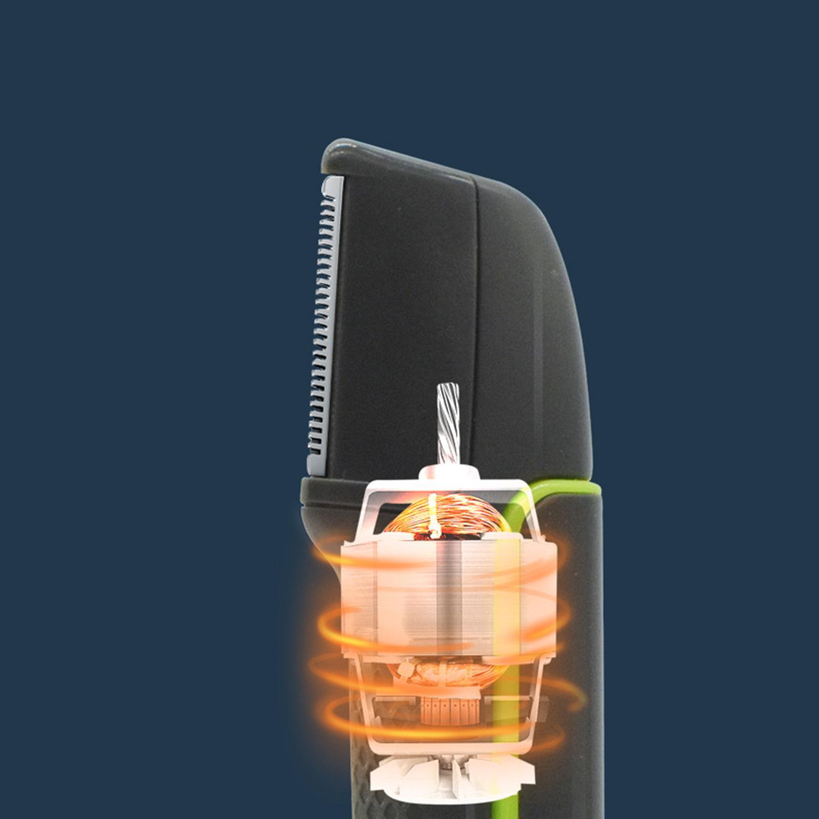 Body Shaver Hair Trimmer Electric Beard Trimmer Waterproof for Back Leg