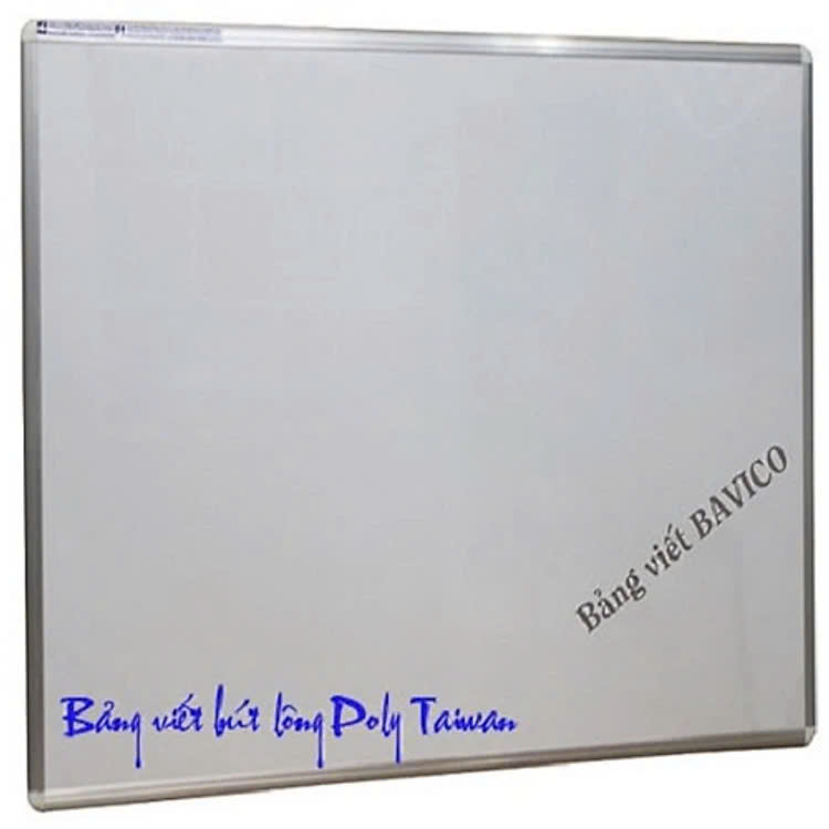Bảng Viết Bút Lông Trắng cao cấp Greenlam BLP-19 - Bảng Bút Lông Viết Êm - Kích thước 80x100cm (không ô ly)