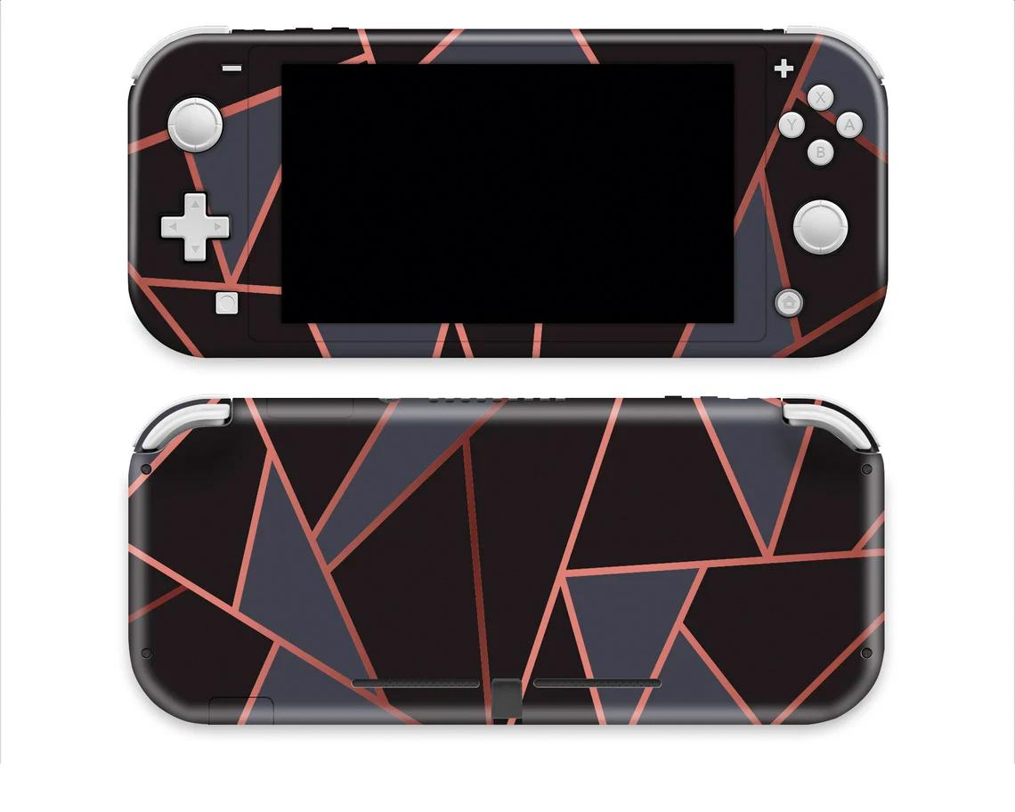 Skin decal dán Nintendo Switch Lite mẫu Mosaic (dễ dán, đã cắt sẵn)