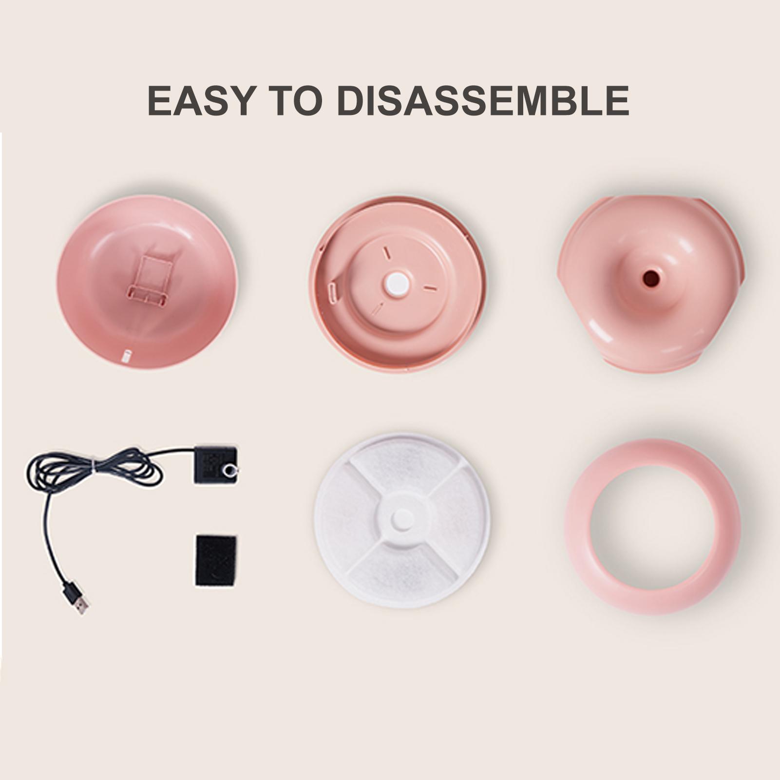 Máy cho chó, mèo, thú cưng uống nước được làm từ chất liệu nhựa ABS, PP cao cấp, an toàn, không độc hại dung tích 2.5L