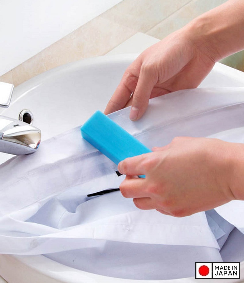 Hộp 12 xà phòng thanh giặt cổ áo SANADA nội địa Nhật Bản
