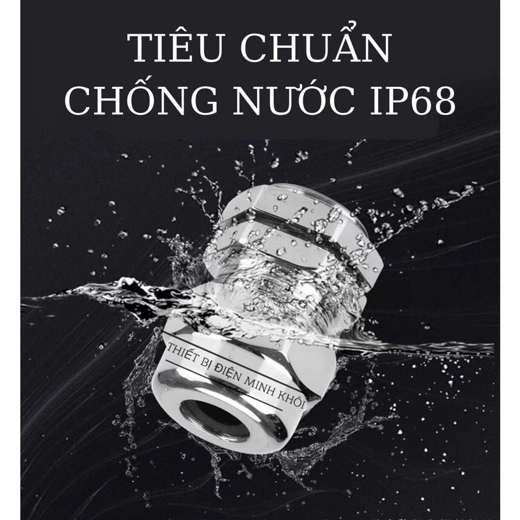 Ốc Siết Cáp Kim Loại PG, cút siết cáp kim loại, ốc xiết inox,cút xiết pg