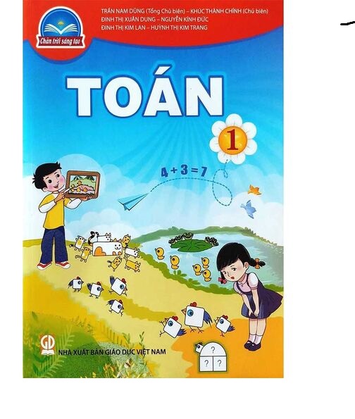 Sách giáo khoa Toán 1- Chân Trời Sáng Tạo (Kèm Nilon bọc Sách)