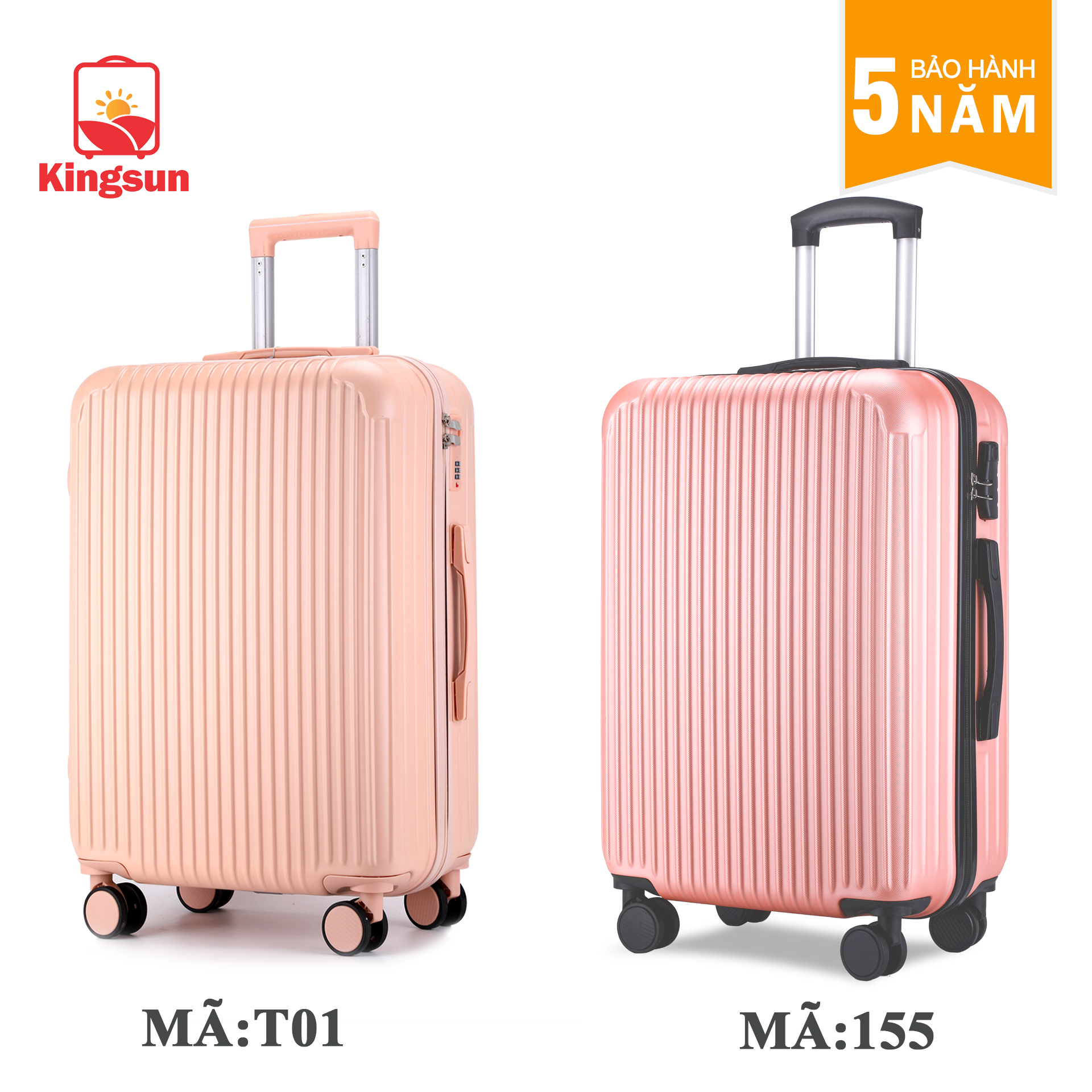 Vali Kéo Du Lịch Size 20inch KS-T01 - Bảo Hành 5 Năm