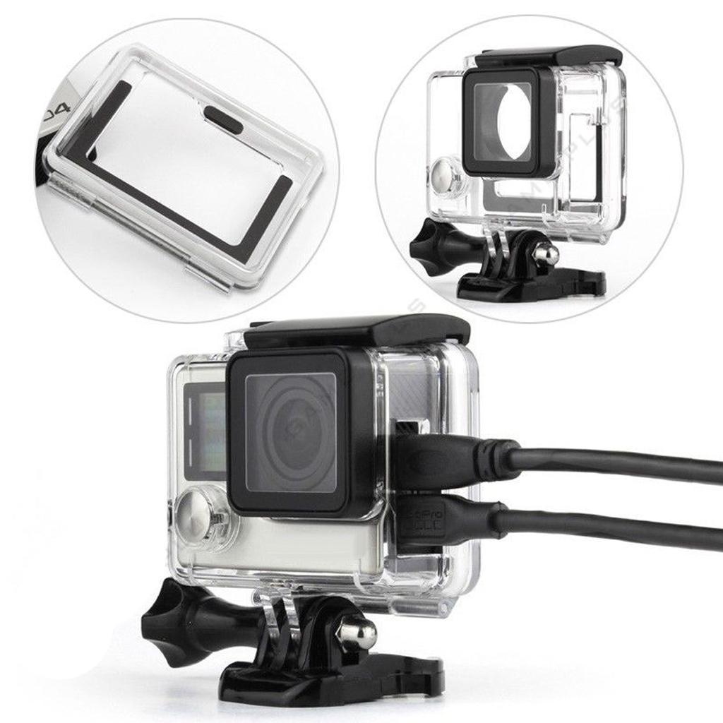 Adjustable Elastic Chest Body Harness + Housing Case for HD Hero 3 4 Sports Camera