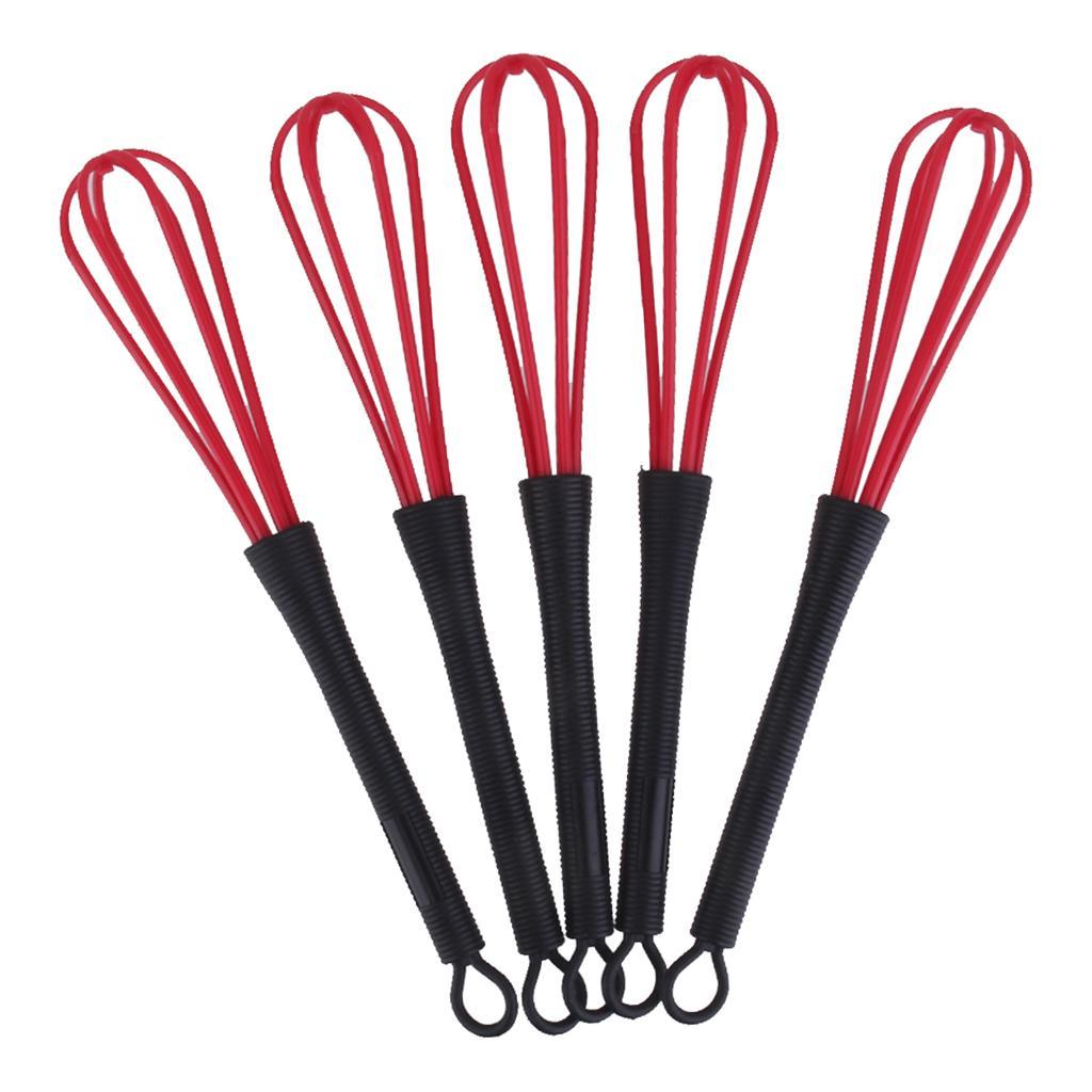 Mini Whisks Egg Beating Whisk Mixer Kitchen Tool Balloon Whip Mixer Stirrer