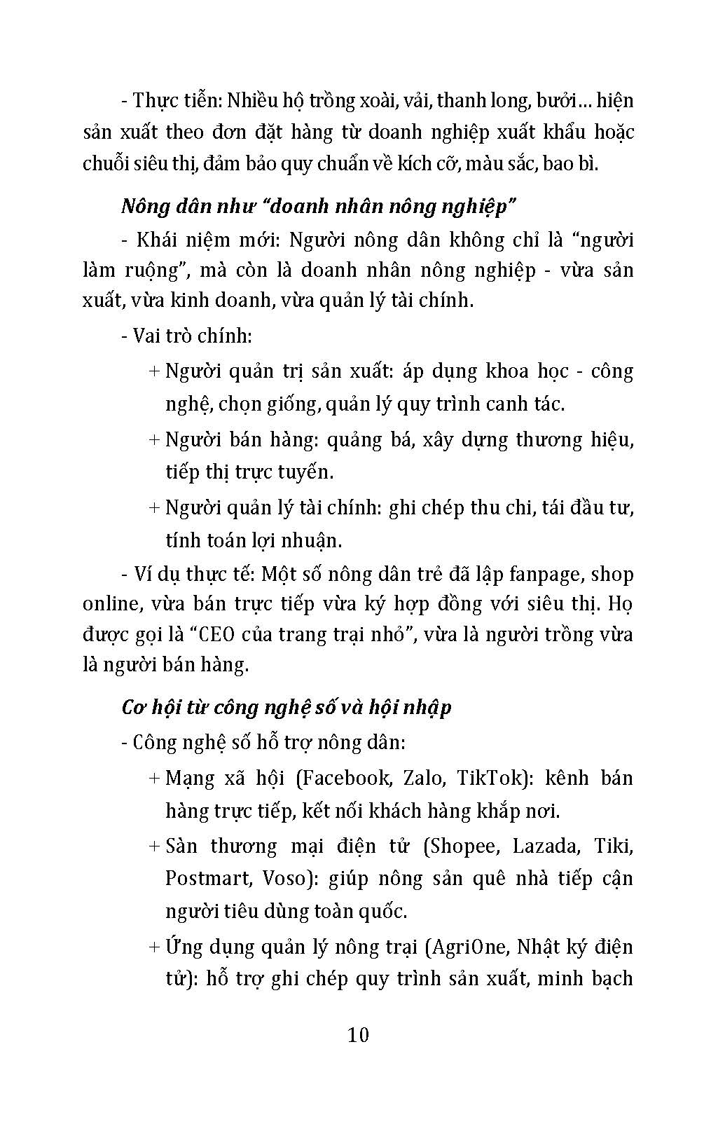 Làm Nông Kiểu Mới - Xanh, Sạch, Bền Vững: Chính Sách Cho Nông Dân Mới