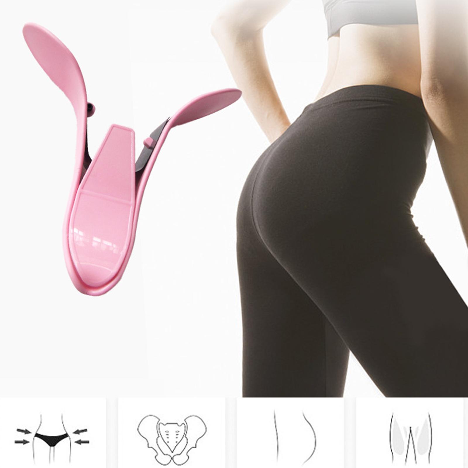 Clip Hip Trainer  Thigh Buttock Exerciser Fitness Pink