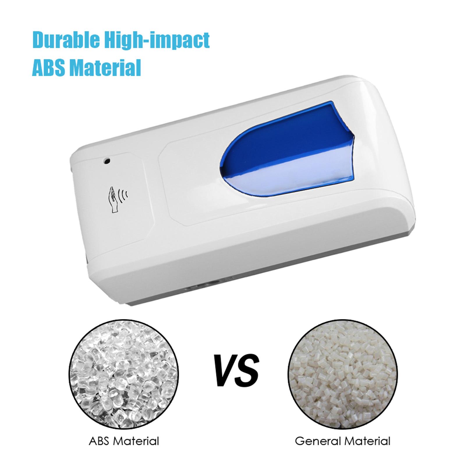 Máy phân phối xà phòng hồng ngoại tự động 1000ml, treo tường, không chạm