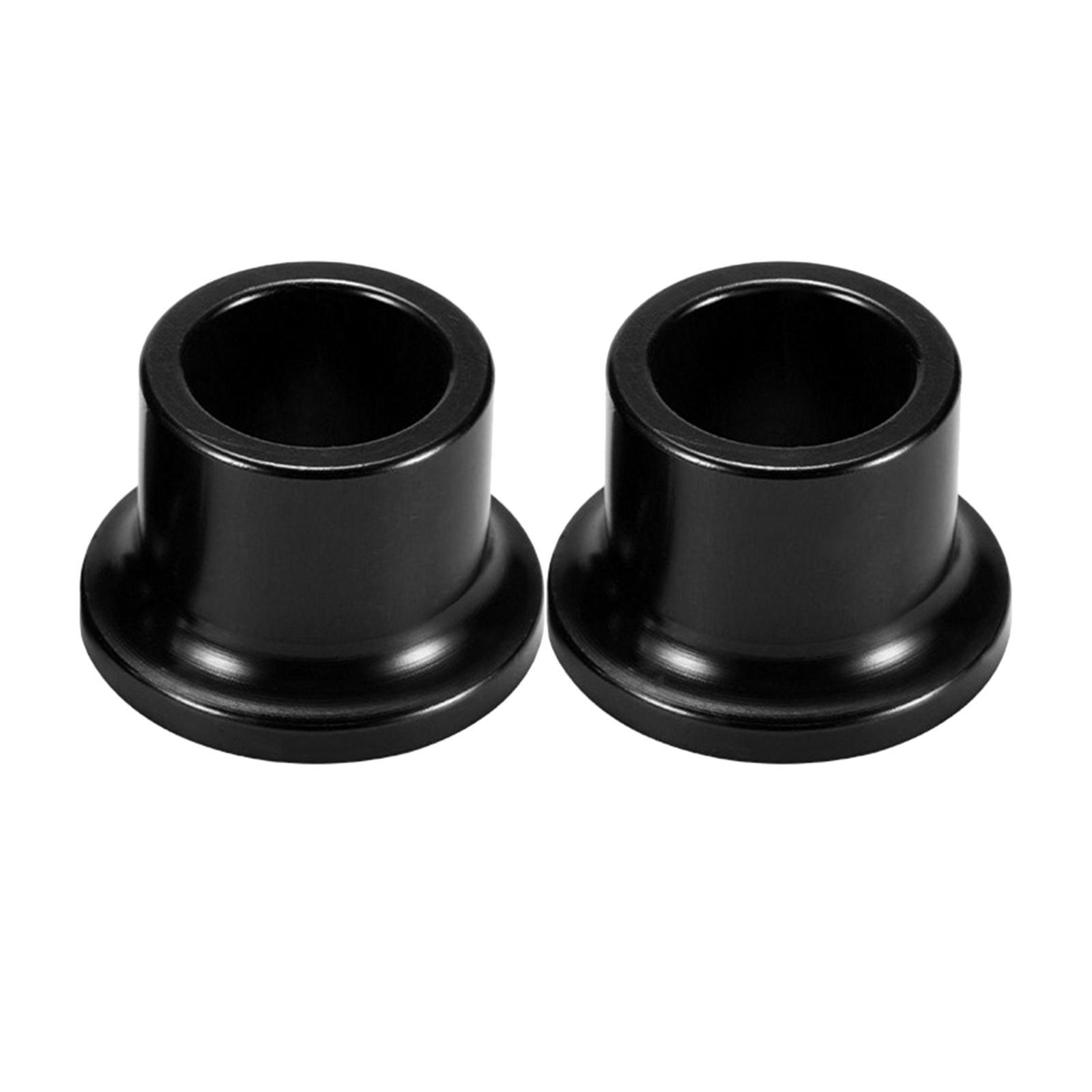 2Pcs Motorcycle Rear Wheel Hub Spacers Collars Fits for CRF250L Black