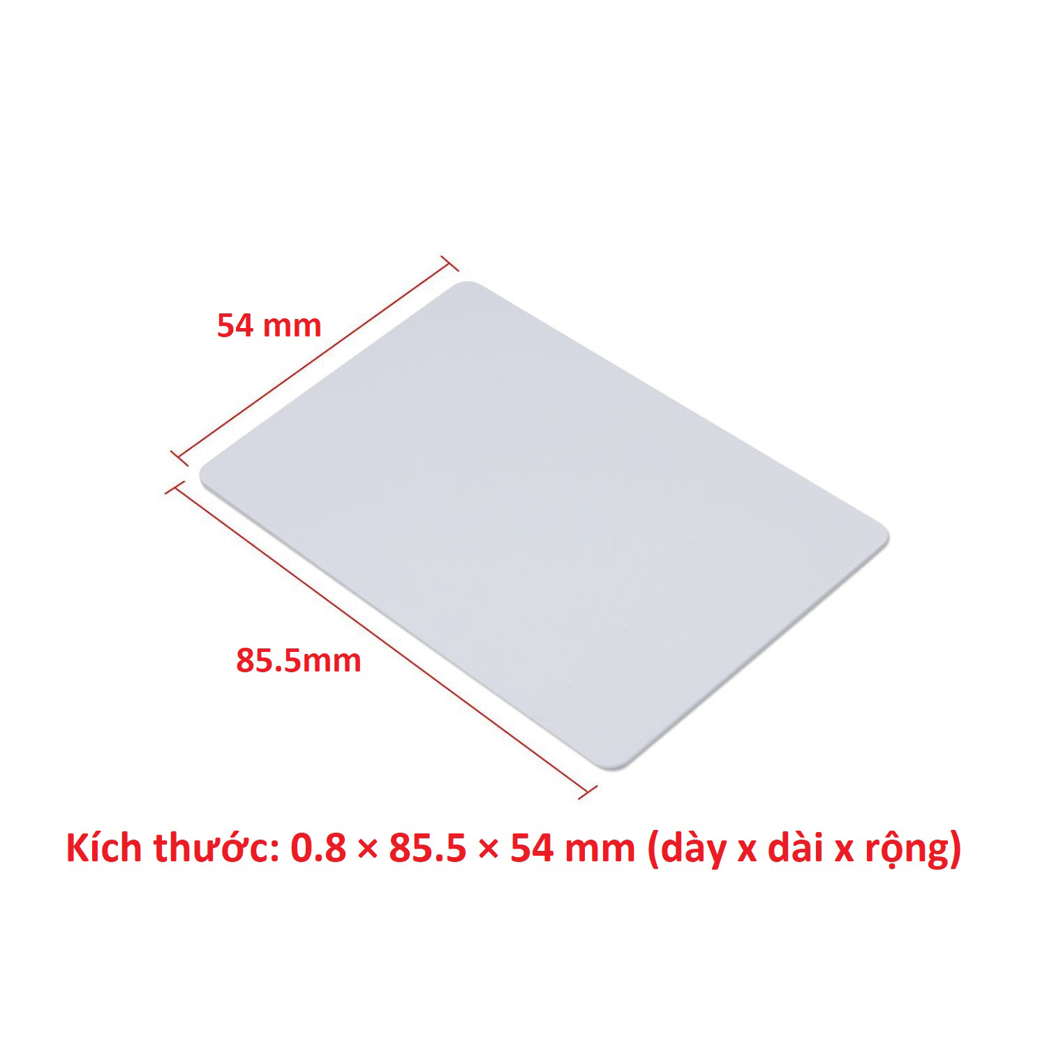 ( Hộp 200 Thẻ ) Thẻ RFID 13.56Mhz, Thẻ RFID Mifare, Thẻ tần số HF, Thẻ Chip 13.56Mhz