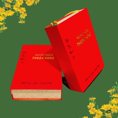 HỘP QUÀ NƯỚC MẮM THUẬN HƯNG 50 ĐỘ ĐẠM