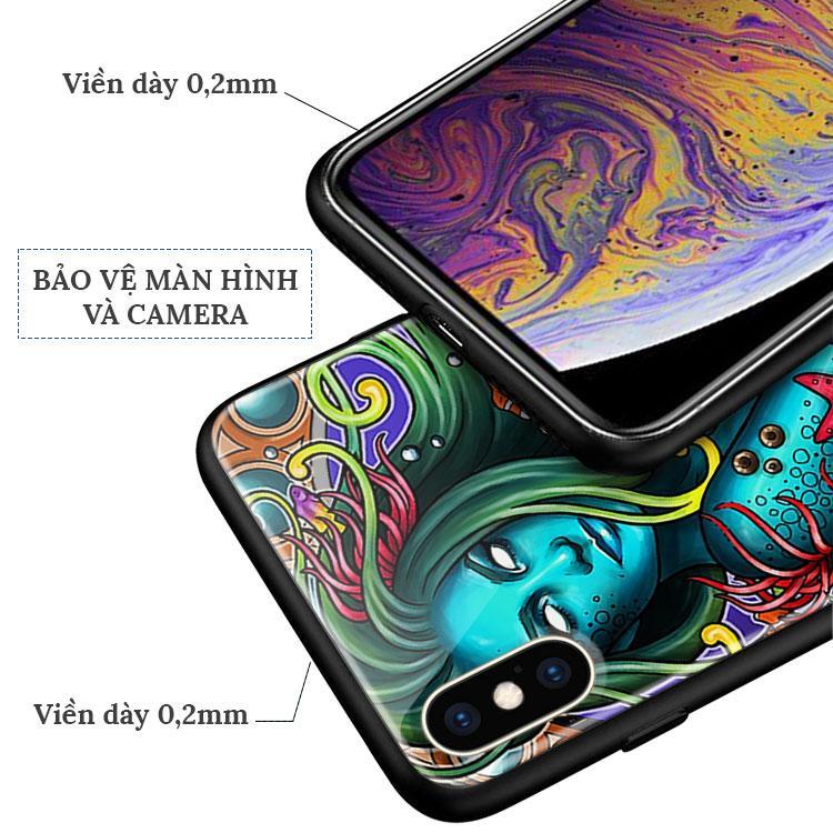 Ốp Lưng Cô Gái Kiểu Độc Dành Cho Iphone 6/6Plus/6S/6S Plus/7/7Plus/8/8Plus/X/Xs/Xs Max/11/11 Promax/12/12 Promax Lpc20120215