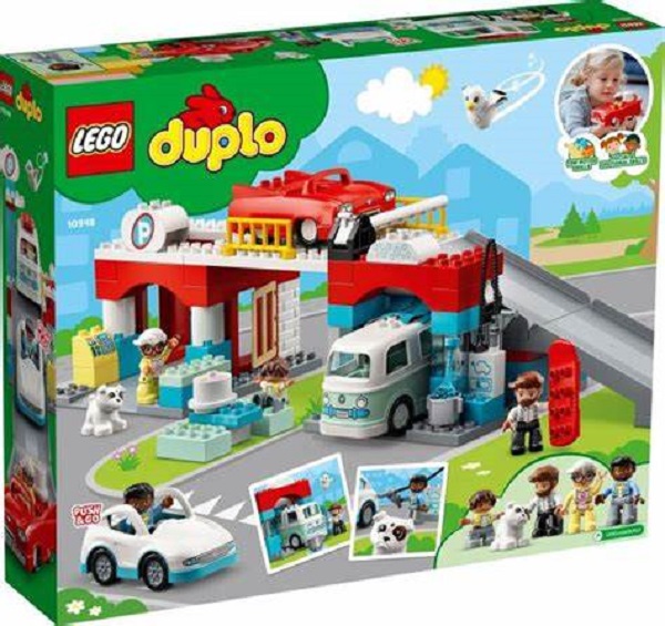 LEGO - DUPLO - 10948 - Nhà Để Xe Và Rửa Xe